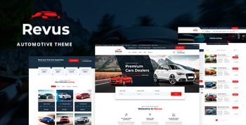 Revus - Automotive & Car Rental WordPress Theme