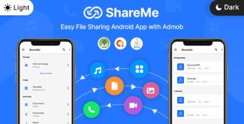 ShareMe - Easy File Sharing Android App with Admob
