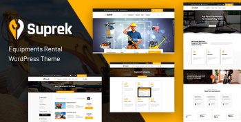 Suprek - Equipment Rental Theme