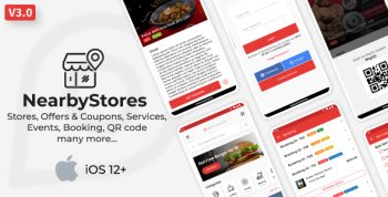 Nearby Stores iOS - Offers & Coupons, Events, Restaurant, Services & Booking 3.1