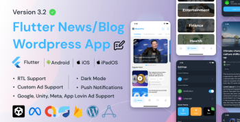 NewsPro - Blog/News/Article App For Wordpress