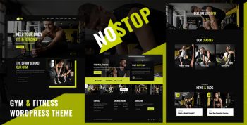 NoStop - Gym and Fitness WordPress