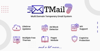TMail - Multi Domain Temporary Email System