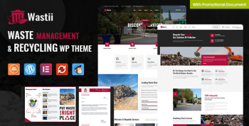 Wastii - Waste Management Services WordPress Theme