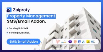 Zaiproty - Property Management Bulk SMS/Email Addon