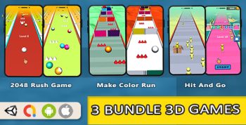 3 Bundle 3D Games - Unity | Admob