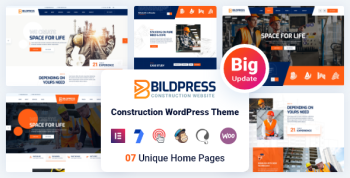 BildPress - Construction WordPress Theme