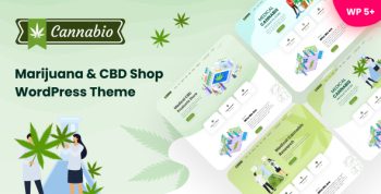 Cannabio - Marijuana and Cannabis WordPress Theme