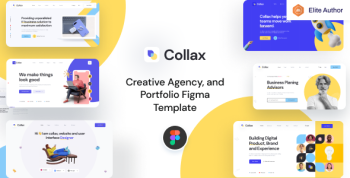 Collax - Creative Agency Figma Template