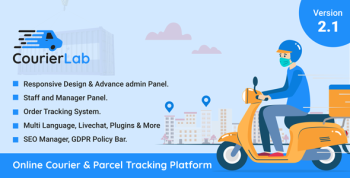 CourierLab - Online Courier And Parcel Tracking Platform