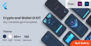 Crypto App Flutter CryptoCurrency App Trade & wallet flutter 3.0 app