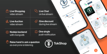 E-commerce  Live Shopping and Auction - TokShop