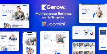 Gerow - Business Consulting Joomla Template
