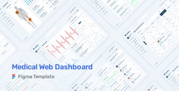 Medux – Web Dashboard UI Kit for Figma