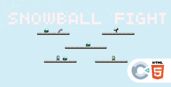 SnowBall Fight - HTML5 - Construct 3