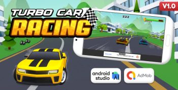 Turbo Car Racing - Car Racing Game Android Studio Project with AdMob Ads + Ready to Publish