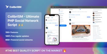 ColibriSM - The Ultimate Social Network PHP Script
