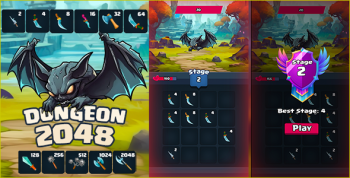 Dungeon 2048 - Merge HTML5 Game Construct 3