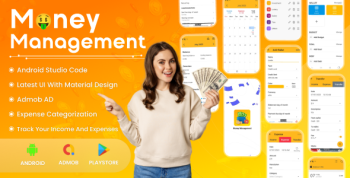 Money Management System | Budget Planner | Expense Manager | Admob Ads | Android