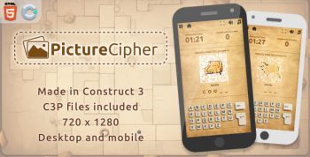 PictureCipher - HTML5 Educational Game
