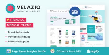 Velazio - Shopify Medical Supplies Responsive Theme
