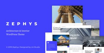 Zephys - Architecture & Interior WordPress Theme