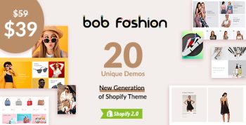Bob - Fashion Shop Shopify