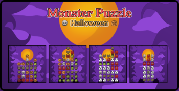 Halloween Monster Puzzle