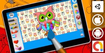 Kids Coloring Book With Magic Pen | Unity Game With AdMob For Android And iOS