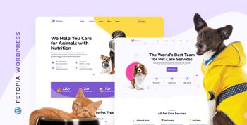 Petopia – Pet Care Service WordPress Theme