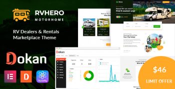 Rvhero –  RV Rental & Multi-Vendor Vehicle Marketplace