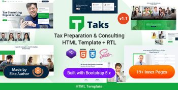 Taks - Tax Preparation & Consulting HTML Template