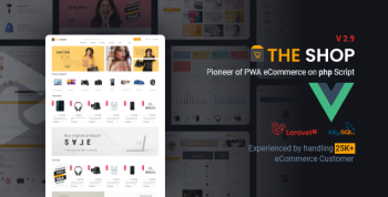 The Shop - PWA eCommerce cms