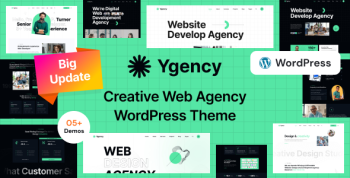 Ygency - Web Design Agency  WordPress Theme