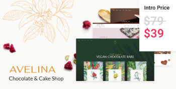 Avelina - Chocolate and Cake Shop Theme