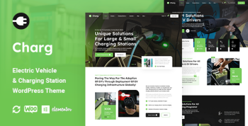 Charg - Electric Vehicle & Charging Station WordPress Theme