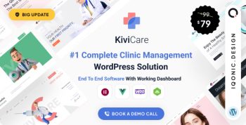 KiviCare 2.0 - Medical Clinic & Patient Management WordPress Solution