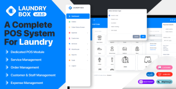 Laundry Box POS and Order Management System