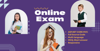 Online Examination System Project in ASP.NET CORE