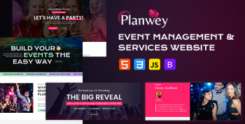 Planwey - Event Planner & Celebrations Management HTML Template