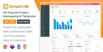 SmartHR - Laravel HRMS, Payroll, and HR Project Management Admin Dashboard Template