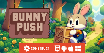 Bunny Push - HTML5 Mobile Game