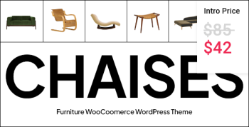 Chaises - Furniture WooCommerce WordPress Theme