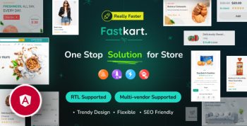 Fastkart - Multivendor Ecommerce with Angular & Laravel REST API