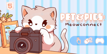 Pet&Pics: Meowconnect - HTML5 Slide Puzzle Game - (no c3p)