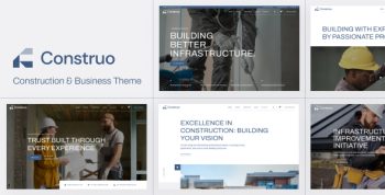 Construo - Construction and Business WordPress Theme