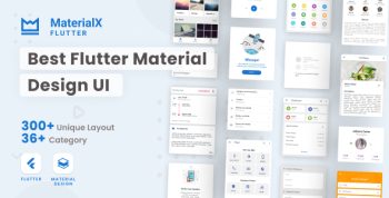 MaterialX Flutter - Flutter Material Design UI 2.5