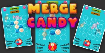 Merge Candy - Cross Platform Puzzle Game