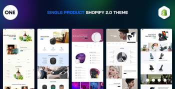 One - Single Product Shopify 2.0 Theme