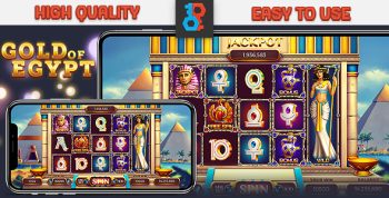 HTML Gold of Egypt Slot Game